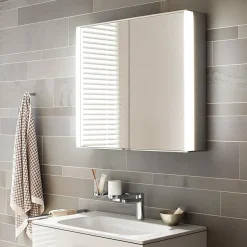 Keuco Royal Match 800mm LED Illuminated Mirror Cabinet