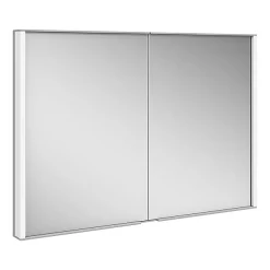 Alternative view of Keuco Royal Match 1000mm Semi-Recessed LED Illuminated Mirror Cabinet
