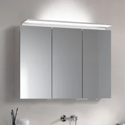 Keuco Royal L1 1300mm 3-Door LED Mirror Cabinet