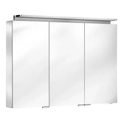 Alternative view of Keuco Royal L1 1000mm 3-Door LED Mirror Cabinet