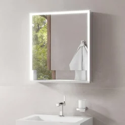 Alternative view of Keuco Royal Lumos LED Illuminated Mirror Cabinet