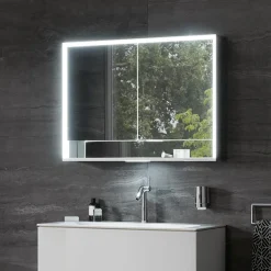 Alternative view of Keuco Royal Lumos 1000mm LED Illuminated Mirror Cabinet