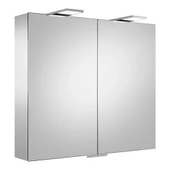 Alternative view of Keuco Royal 15 800mm 2-Door LED Mirror Cabinet