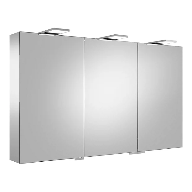 Keuco Royal 15 1200mm 3-Door LED Mirror Cabinet 2 Keuco Royal 15 1200mm 3-Door LED Mirror Cabinet - Image 2