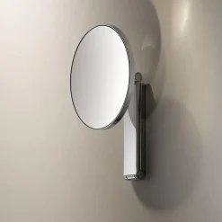 Keuco ILook Move Round Non-Illuminated Cosmetic Mirror - Chrome 8 Keuco ILook Move Round Non-Illuminated Cosmetic Mirror - Chrome -Default Template 3 17612010000 d2