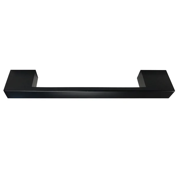 Victorian Plumbing 2 X Modern D Type Matt Black Additional Handles - L150mm (128mm Centres) 1 Victorian Plumbing 2 X Modern D Type Matt Black Additional Handles - L150mm (128mm Centres)