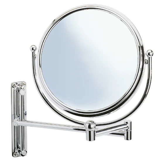 Wenko Deluxe Cosmetic Wall Mirror W/ Swivelling Arm - 5x Magnification 1 Wenko Deluxe Cosmetic Wall Mirror W/ Swivelling Arm - 5x Magnification