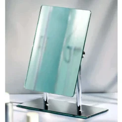 Wenko Pinerolo Standing Cosmetic Mirror - Chrome