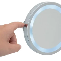 Wenko - Mosso LED Wall Mirror With Suction Cups - 3x Magnification 5 Wenko - Mosso LED Wall Mirror With Suction Cups - 3x Magnification -Default Template 3 3656450100d1
