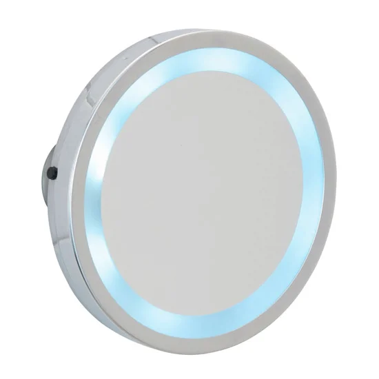 Wenko - Mosso LED Wall Mirror With Suction Cups - 3x Magnification 2 Wenko - Mosso LED Wall Mirror With Suction Cups - 3x Magnification - Image 2