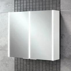 HIB Xenon 80 LED Mirror Cabinet