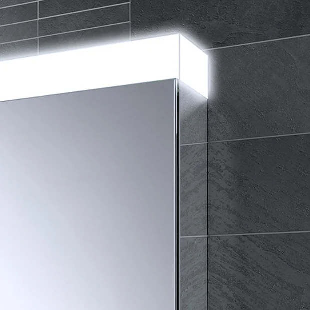 HIB Apex 100 LED Illuminated Mirror Cabinet 4 HIB Apex 100 LED Illuminated Mirror Cabinet - Image 4