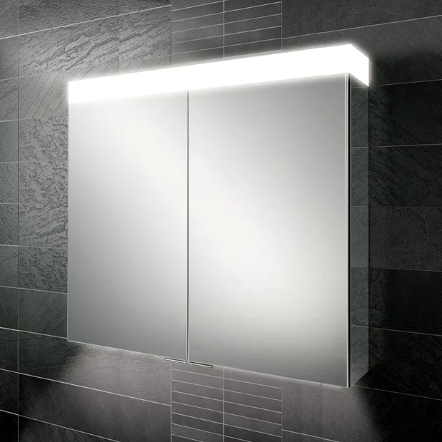 HIB Apex 100 LED Illuminated Mirror Cabinet 2 HIB Apex 100 LED Illuminated Mirror Cabinet - Image 2