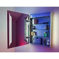 HIB Dimension 50 Bluetooth LED Illuminated Aluminium Mirror Cabinet 8 HIB Dimension 50 Bluetooth LED Illuminated Aluminium Mirror Cabinet -Default Template 3 54500 d1