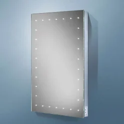 Alternative view of HIB Astral LED Mirror With Charging Socket