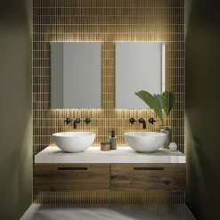 HIB Aura 60 LED Ambient Rectangular Mirror