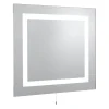 Searchlight Lighting Searchlight Illuminated Rectangular Mirror