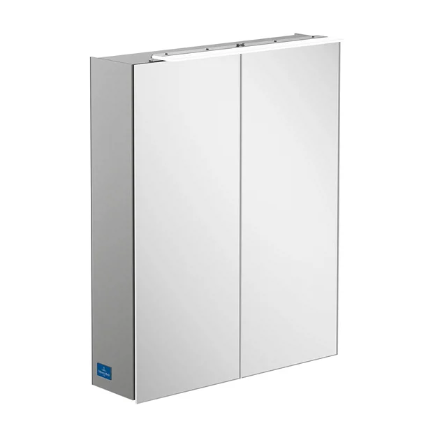 Villeroy & Boch Villeroy And Boch H746 X W607mm My View One LED Illuminated Mirror Cabinet 2 Villeroy & Boch Villeroy And Boch H746 X W607mm My View One LED Illuminated Mirror Cabinet - Image 2
