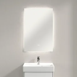 Alternative view of Villeroy & Boch Villeroy And Boch More To See Lite Rectangular LED Mirror