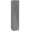 Villeroy & Boch Villeroy And Boch Subway 2.0 Glossy Grey Wall Hung Tall Cabinet