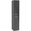 Villeroy & Boch Villeroy And Boch Avento Crystal Grey Wall Hung Tall Cabinet