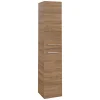 Villeroy & Boch Villeroy And Boch Avento Oak Kansas Wall Hung Tall Cabinet
