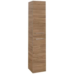 Villeroy & Boch Villeroy And Boch Avento Oak Kansas Wall Hung Tall Cabinet