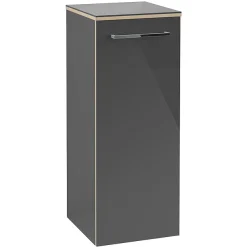 Villeroy & Boch Villeroy And Boch Avento Crystal Grey Wall Hung Side Cabinet