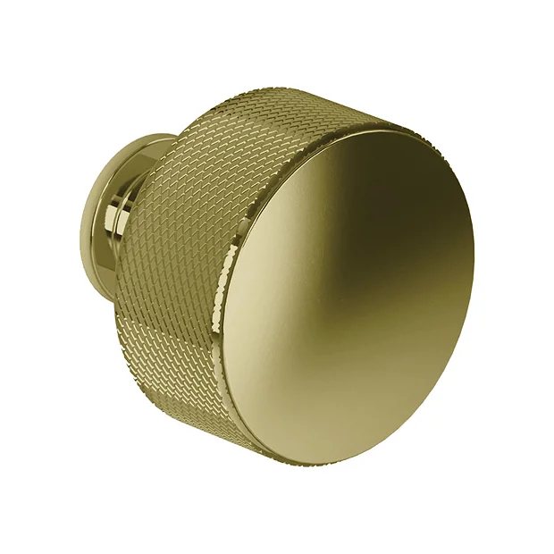Heritage Bathroom Heritage Brushed Brass Round Knob 29mm 1 Heritage Bathroom Heritage Brushed Brass Round Knob 29mm
