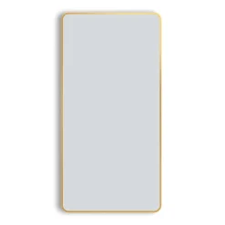 Arezzo Brushed Brass Framed Bathroom Mirror - 1400 X 700mm -Default Template 3 az147cvbb d3