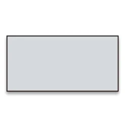 Arezzo Matt Black Square Edge Framed Bathroom Mirror - 1400 X 500mm -Default Template 3 az147mb d1