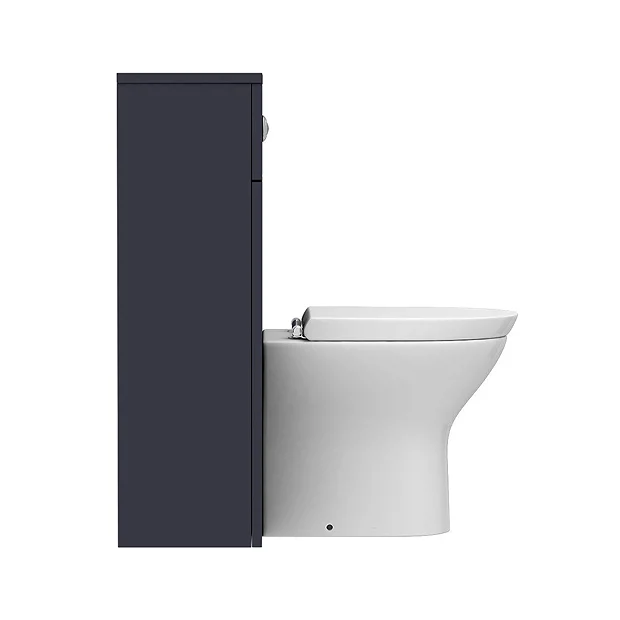 Arezzo 500 Matt Blue WC Unit With Cistern + Modern Pan 5 Arezzo 500 Matt Blue WC Unit With Cistern + Modern Pan - Image 5