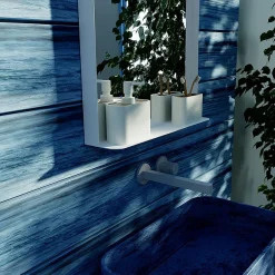 Arezzo Matt White 500 X 750mm Mirror With Shelf