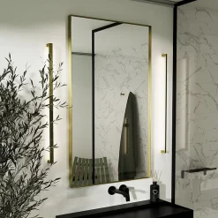 Arezzo Brushed Brass 1000 X 800mm Rectangular Mirror -Default Template 3 az6x8rbb d1 1