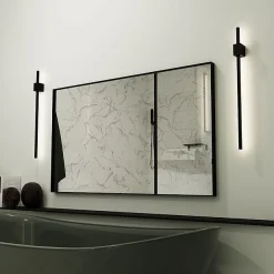 Arezzo Black 1000 X 800mm Rectangular Mirror -Default Template 3 az6x8rmb d1