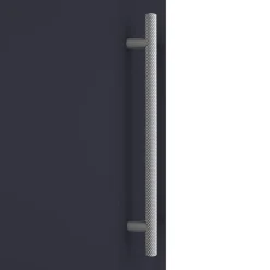Arezzo Wall Hung Tall Storage Cabinet - Matt Blue - With Industrial Style Chrome Handle 6 Arezzo Wall Hung Tall Storage Cabinet - Matt Blue - With Industrial Style Chrome Handle -Default Template 3 azb14whcchis d1a