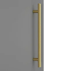 Arezzo Wall Hung Tall Storage Cabinet - Matt Grey - With Industrial Style Brushed Brass Handle 5 Arezzo Wall Hung Tall Storage Cabinet - Matt Grey - With Industrial Style Brushed Brass Handle -Default Template 3 azg14whcbbis d1