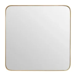 Arezzo Medium 400 X 400 Gold Frame Square Wall Mirror -Default Template 3 azm842 d1