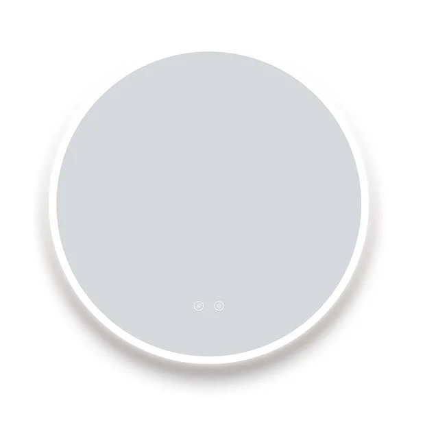 Arezzo 600mm Round Colour Changing LED Illuminated Bathroom Mirror With Bluetooth + Anti-Fog 3 Arezzo 600mm Round Colour Changing LED Illuminated Bathroom Mirror With Bluetooth + Anti-Fog - Image 3