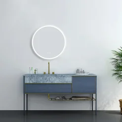 Arezzo 600mm Round Colour Changing LED Illuminated Bathroom Mirror With Bluetooth + Anti-Fog 10 Arezzo 600mm Round Colour Changing LED Illuminated Bathroom Mirror With Bluetooth + Anti-Fog -Default Template 3 azmir025 d3