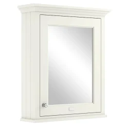 Bayswater Pointing White 600mm Mirror Wall Cabinet