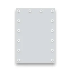 Arezzo Bulb 500 X 700mm LED Illuminated Mirror With Motion Sensor + Anti-Fog -Default Template 3 bm001 d1