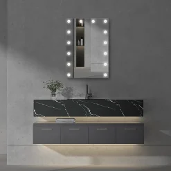 Arezzo Bulb 500 X 700mm LED Illuminated Mirror With Motion Sensor + Anti-Fog -Default Template 3 bm001 d4