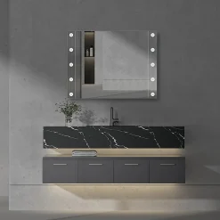 Arezzo Bulb 800 X 600mm LED Illuminated Mirror With Motion Sensor + Anti-Fog -Default Template 3 bm005 d4