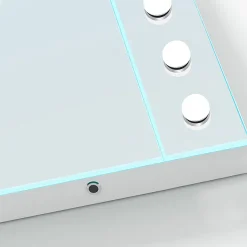 Arezzo Bulb 800 X 600mm LED Illuminated Mirror With Motion Sensor + Anti-Fog