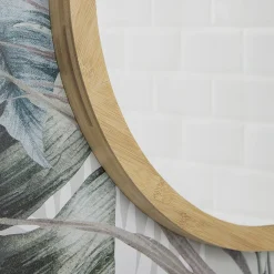 EcoDelux 600mm Bamboo Frame Round Mirror -Default Template 3 bmb60mir d2 1