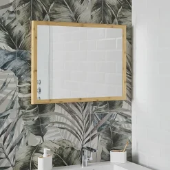 EcoDelux 600 X 800mm Bamboo Frame Rectangular Mirror 8 EcoDelux 600 X 800mm Bamboo Frame Rectangular Mirror -Default Template 3 bmb68mir d1