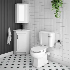 Chatsworth Corner Mirror Cabinet White -Default Template 3 chatcrnwhtmb d4