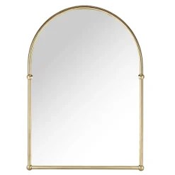 Chatsworth Traditional 673 X 490mm Arched Mirror - Brushed Brass 7 Chatsworth Traditional 673 X 490mm Arched Mirror - Brushed Brass -Default Template 3 chtbbmd2