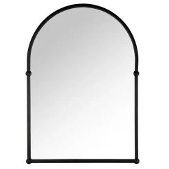 Chatsworth Traditional 673 X 490mm Arched Mirror - Matt Black -Default Template 3 chtmbm detail02